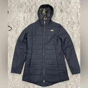 The North Face black coat
